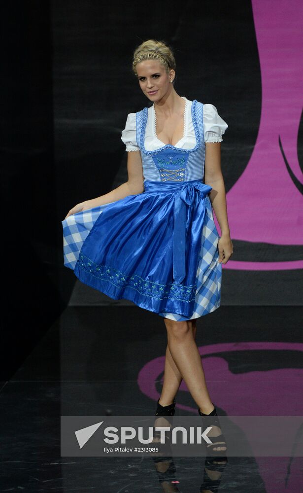 Miss Universe contestants' show of national costumes