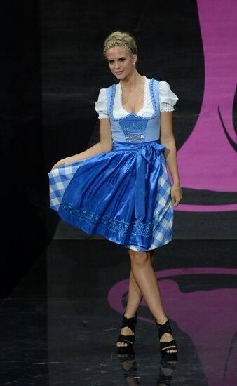 Miss Universe contestants' show of national costumes