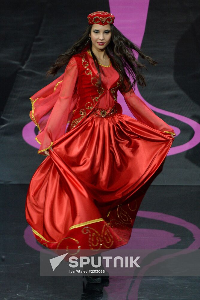 Miss Universe contestants' show of national costumes