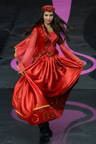 Miss Universe contestants' show of national costumes