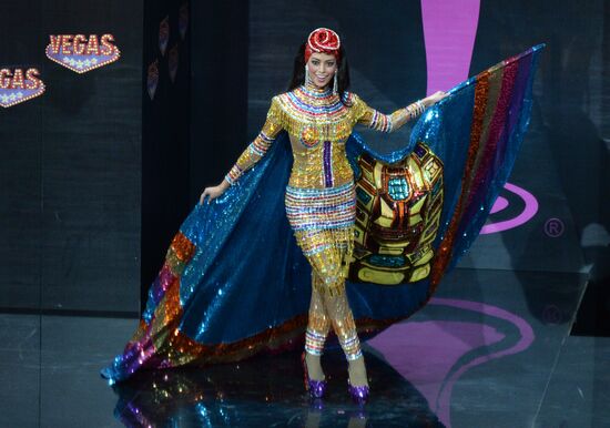 Miss Universe contestants' show of national costumes