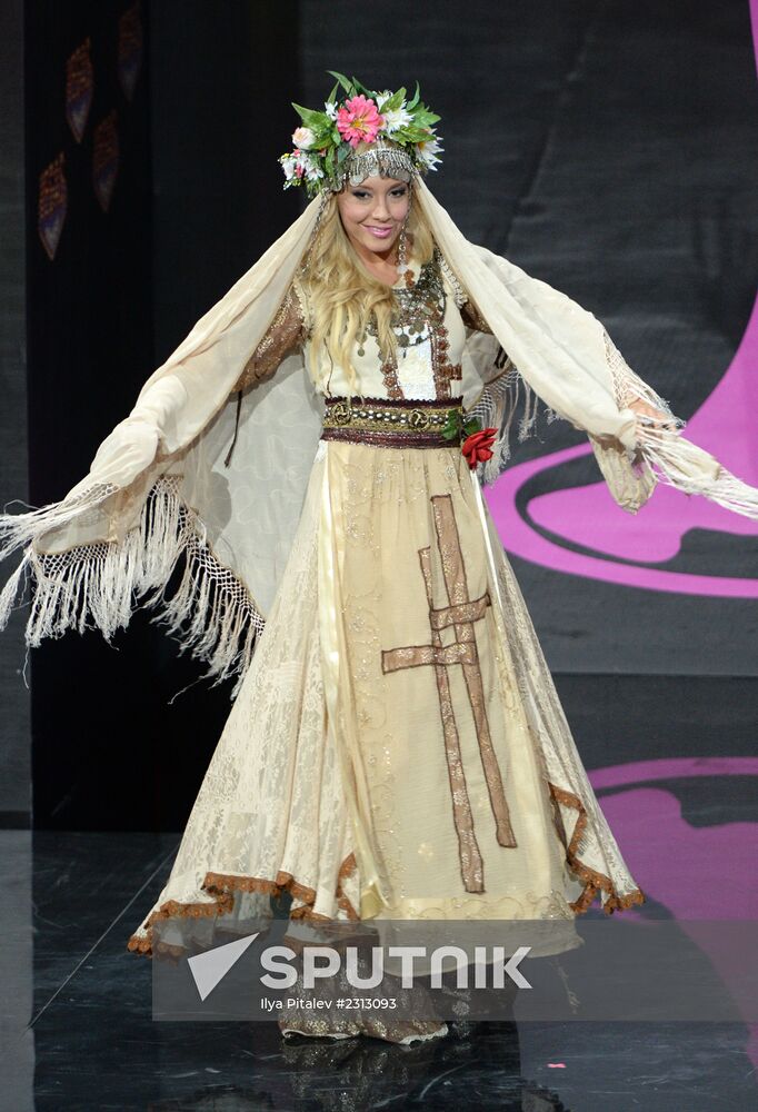 Miss Universe contestants' show of national costumes