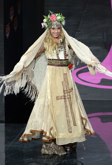 Miss Universe contestants' show of national costumes