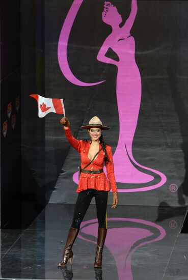 Miss Universe contestants' show of national costumes