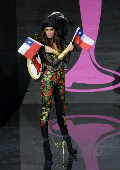 Miss Universe contestants' show of national costumes