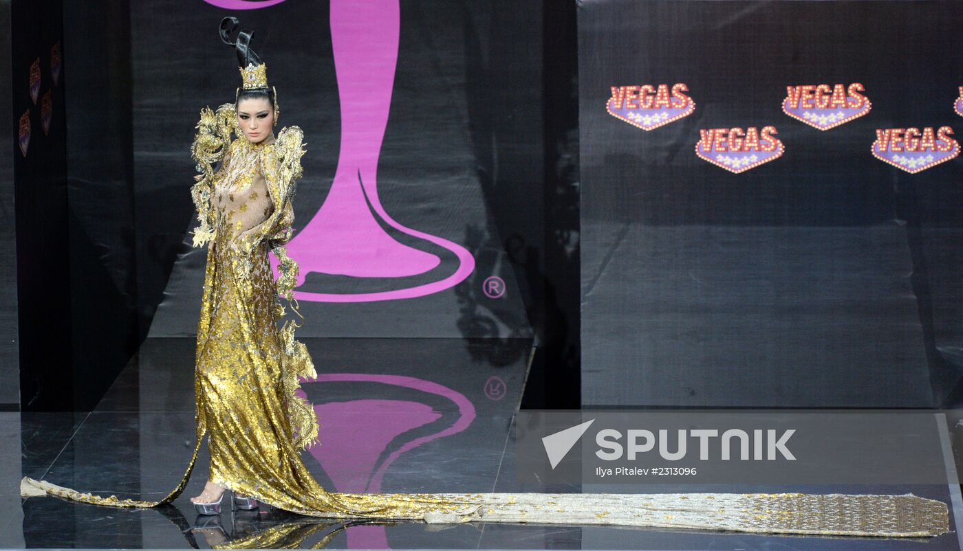 Miss Universe contestants' show of national costumes