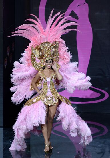 Miss Universe contestants' show of national costumes