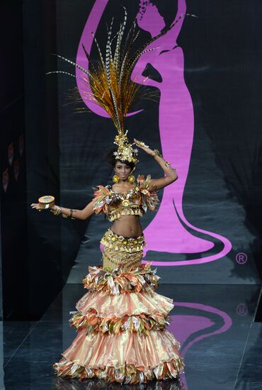 Miss Universe contestants' show of national costumes