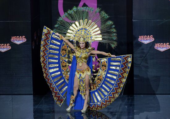 Miss Universe contestants' show of national costumes