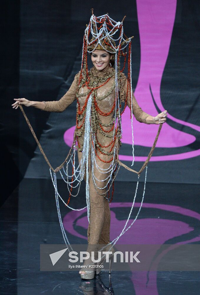 Miss Universe contestants' show of national costumes