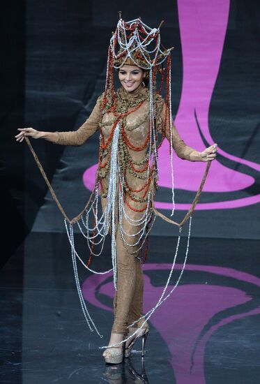 Miss Universe contestants' show of national costumes