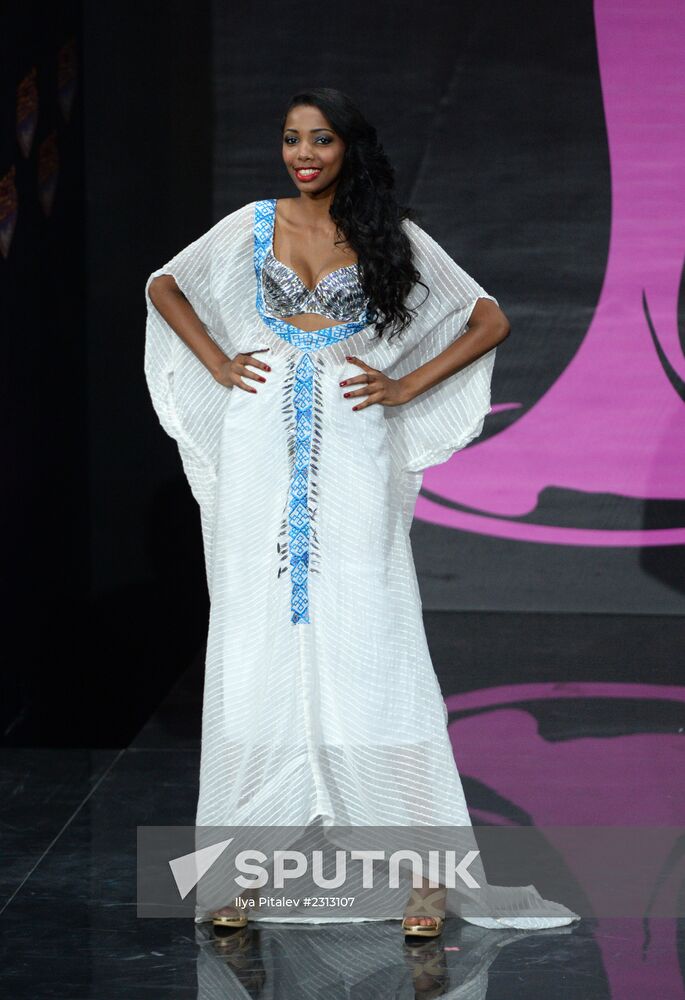 Miss Universe contestants' show of national costumes