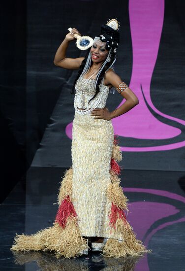 Miss Universe contestants' show of national costumes