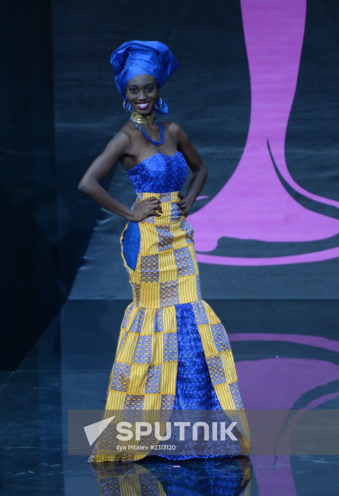 Miss Universe contestants' show of national costumes