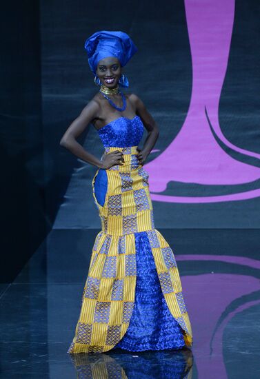 Miss Universe contestants' show of national costumes
