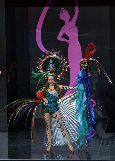 Miss Universe contestants' show of national costumes