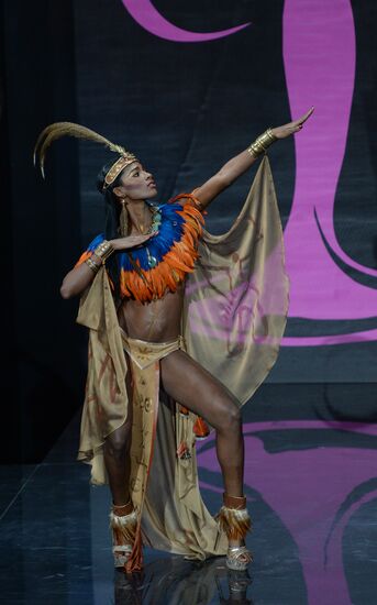 Miss Universe contestants' show of national costumes