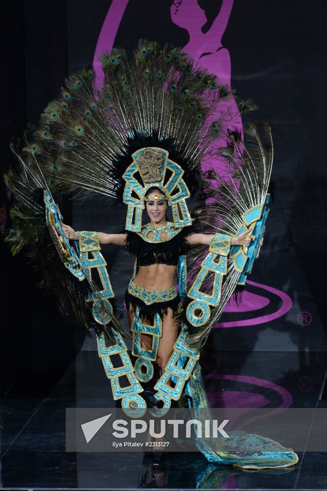 Miss Universe contestants' show of national costumes
