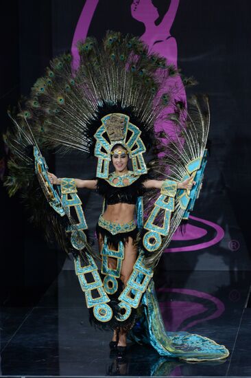 Miss Universe contestants' show of national costumes