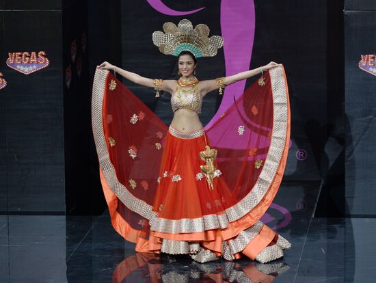 Miss Universe contestants' show of national costumes
