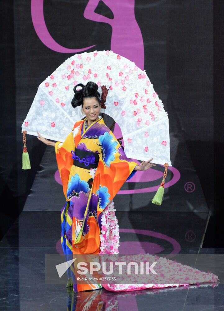 Miss Universe contestants' show of national costumes