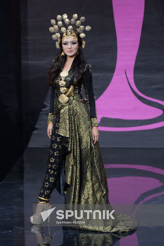 Miss Universe contestants' show of national costumes