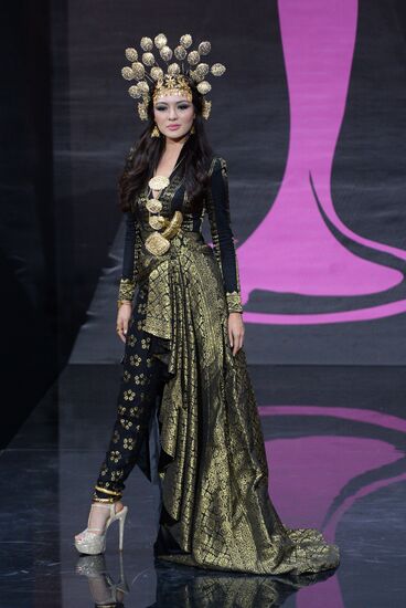 Miss Universe contestants' show of national costumes