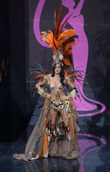 Miss Universe contestants' show of national costumes