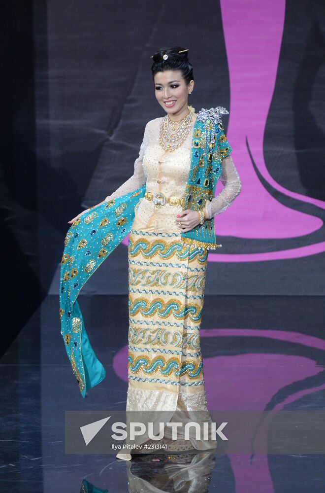 Miss Universe contestants' show of national costumes