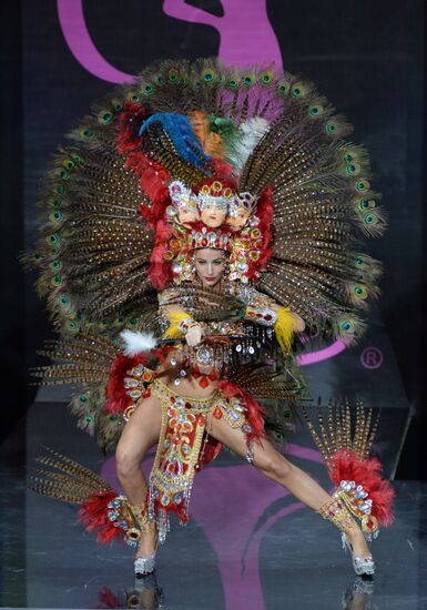 Miss Universe contestants' show of national costumes