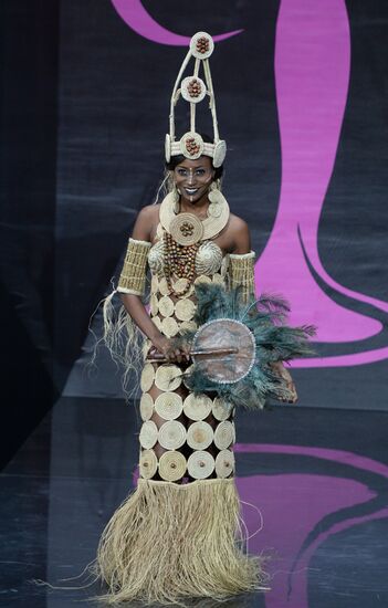 Miss Universe contestants' show of national costumes