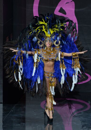 Miss Universe contestants' show of national costumes