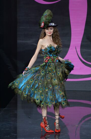 Miss Universe contestants' show of national costumes