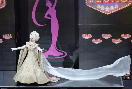 Miss Universe contestants' show of national costumes