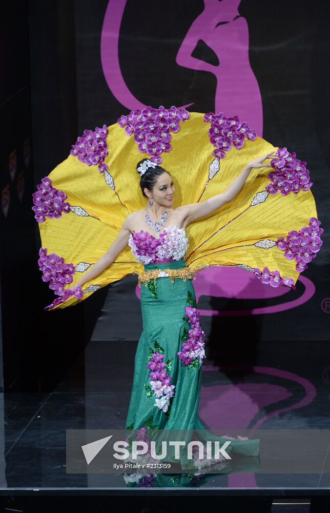 Miss Universe contestants' show of national costumes