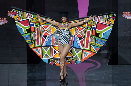 Miss Universe contestants' show of national costumes
