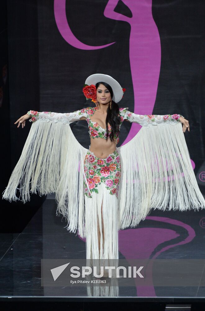 Miss Universe contestants' show of national costumes