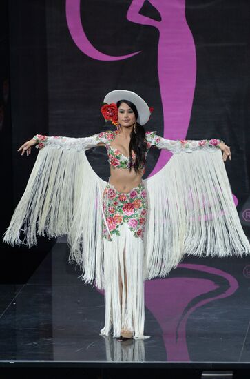 Miss Universe contestants' show of national costumes
