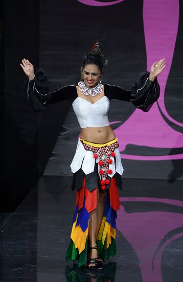 Miss Universe contestants' show of national costumes