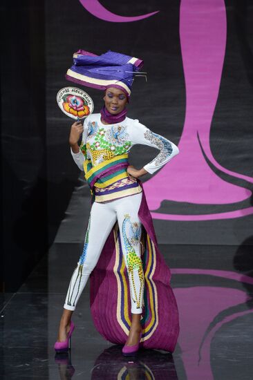 Miss Universe contestants' show of national costumes