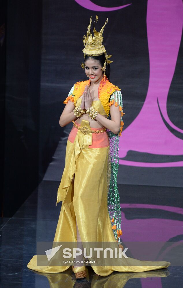 Miss Universe contestants' show of national costumes