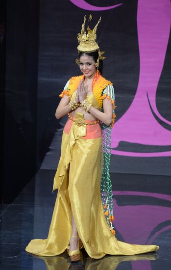 Miss Universe contestants' show of national costumes