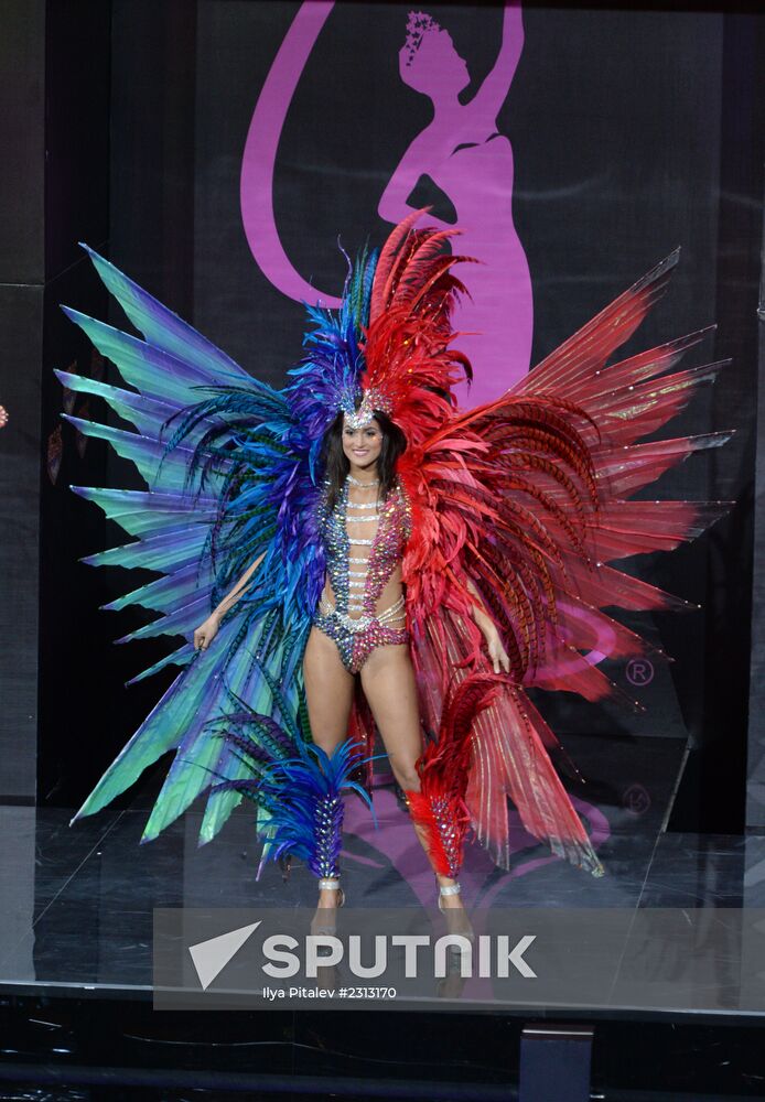 Miss Universe contestants' show of national costumes