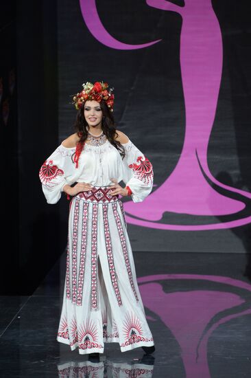 Miss Universe contestants' show of national costumes