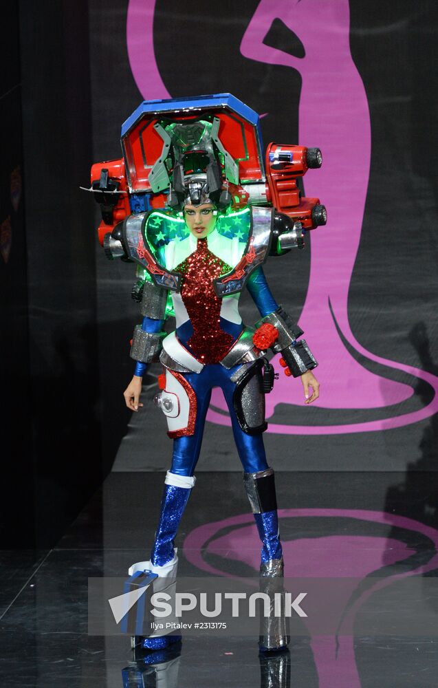 Miss Universe contestants' show of national costumes