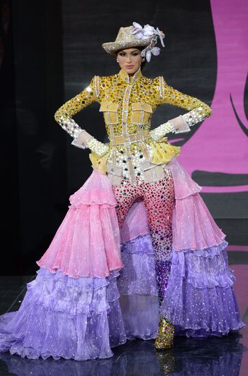 Miss Universe contestants' show of national costumes