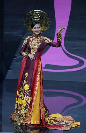 Miss Universe contestants' show of national costumes