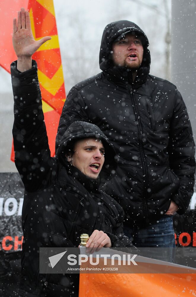 Russian March in Russian regions
