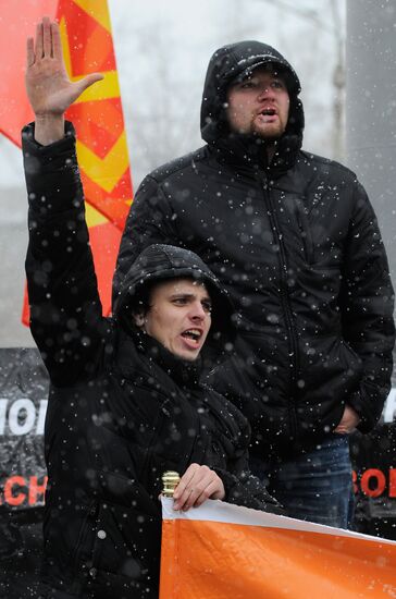 Russian March in Russian regions