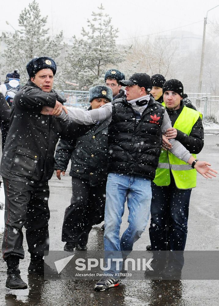 Russian March in Russian regions